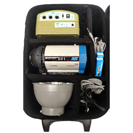 JTL Mobilight 601 Monolight, Lithium Battery/Carry Case