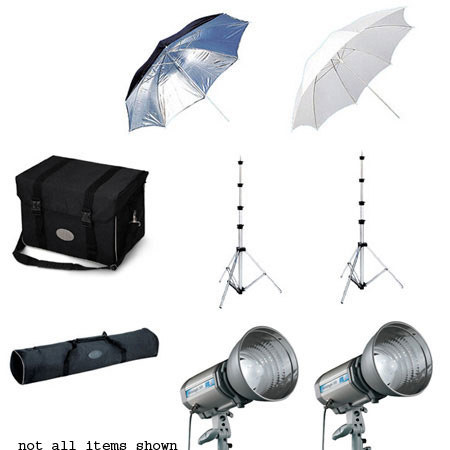JTL DL-600 Dual Mobilight Kit with 2 Mobilight 300 Battery Operated Monolight Strobes