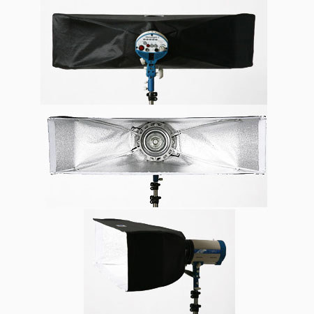 JTL 2567 10" x 36" Hair Light LiteBox with Strobe Connector.