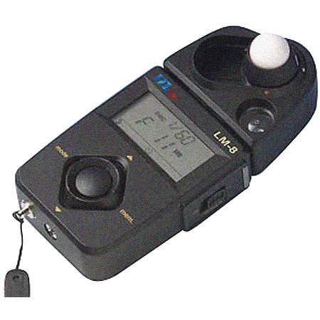 JTL LM-8 Light Meter for Incident & Reflected, Flash & Ambient Exposure Readings.