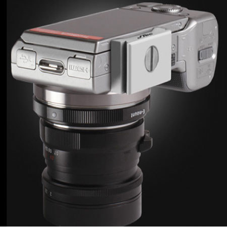 JTec NEX-5 Camera Plate Tripod Mount - Silver