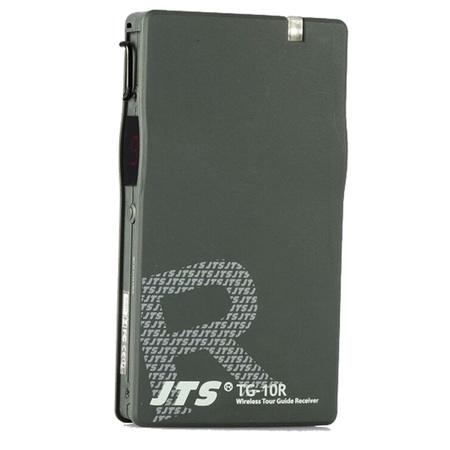JTS TG-10R Wireless Tour Guide Receiver with WM-10TG Single Earphone