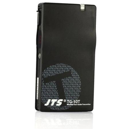 JTS TG-10T Wireless Tour Guided Tx, CM-801S Single Ear-Hook Omni-Directional Mic