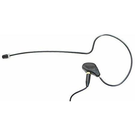 JTS CM-801 Omni-Directional Budget Single Ear Headset Mic, 60Hz-15kHz, Black