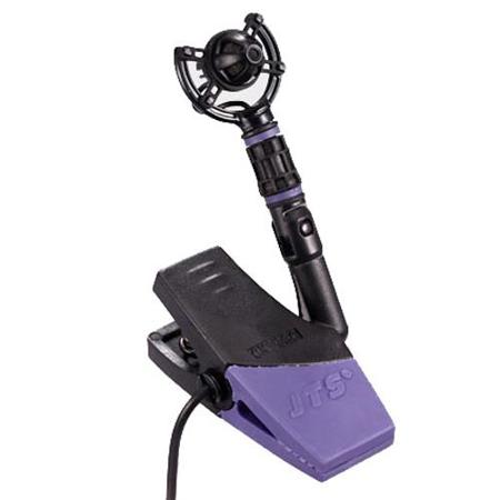 JTS CX-506 Cardioid Condenser Microphone for Drums & Percussion, Clamp Design