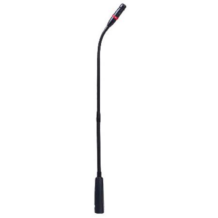 JTS GML-5212 12" Electret Gooseneck Microphone with LED Light, Includes Cardioid, Omni-Directional & Supercardioid Capsules, 80Hz-18KHz