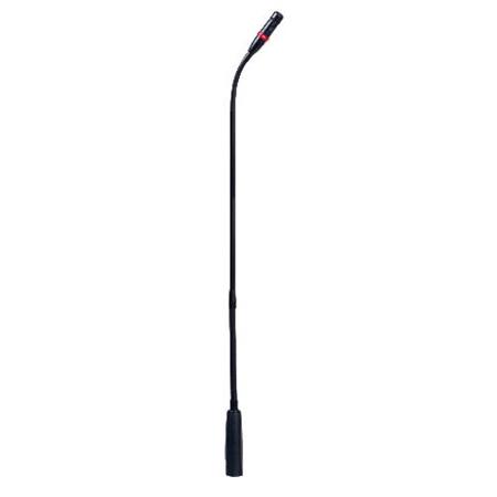 JTS GML-5218 18" Electret Gooseneck Microphone with LED Light, Includes Cardioid, Omni-Directional & Supercardioid Capsules, 80Hz-18KHz