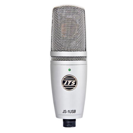 JTS JS-1 USB Large Diaphragm Condensor USB Studio Recording Microphone