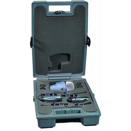 JTS NXB-5M Drum and Percussion Microphone Bundle with 4 CX-505 and NX-2