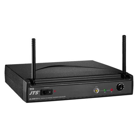 JTS US-8001D UHF PLL Single-Channel Receiver with UT-16HW Headset Transmitter