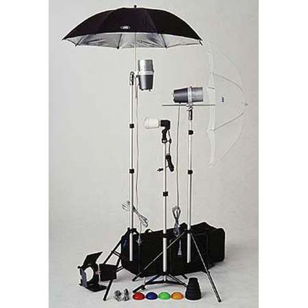 JTL TL-365 Light Kit, 2 Versalight, Slave Strobe, Stand