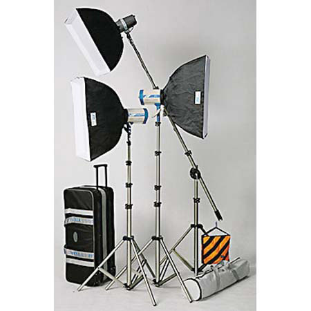 JTL TL-880 Softbox Boom Kit w/2 Versalight E-250, 1 Versalight J-160++ #93800