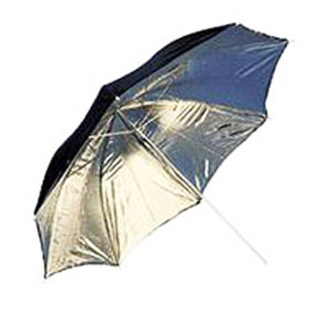 JTL 4024 40" Gold Reflective Photographic Umbrella, Black