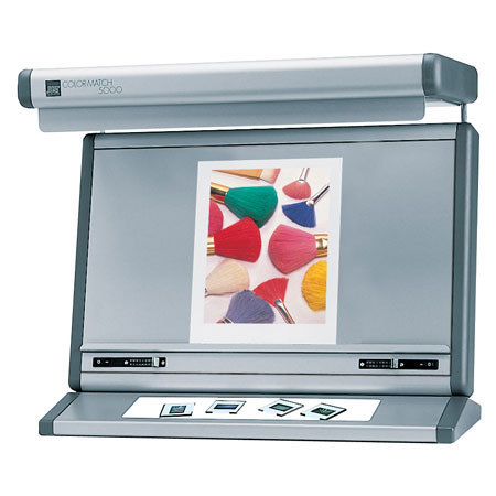 Just Normlicht Color Match 5000 DUO 3 1/3 x 15" Reflective/Transmissive Transparency Viewer