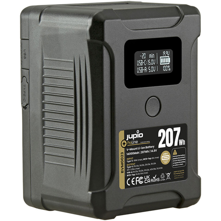Jupio ProLine Extreme 207Wh 14.8V 14000mAh V-Mount Lithium-ion Battery