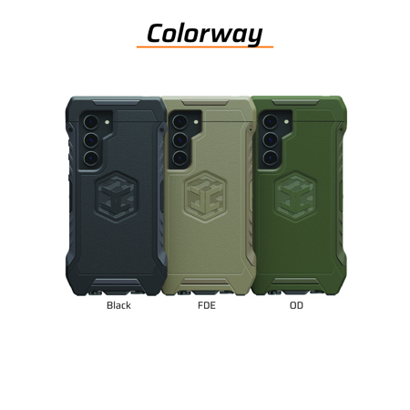 Juggernaut OPRTR Phone Case for Galaxy S23, Flat Dark Earth JG