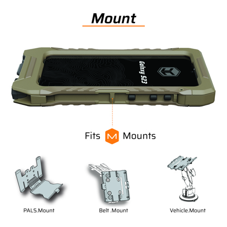 Juggernaut OPRTR Phone Case for Galaxy S23, Flat Dark Earth JG.OPRTR.S23-FDE