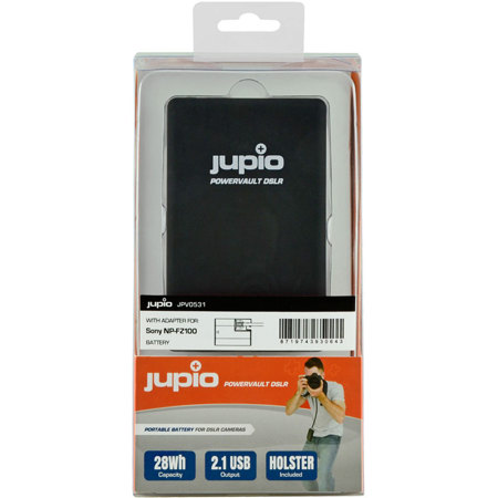 Jupio PowerVault DSLR External Battery Pack for Sony NP-FZ100, 28Wh