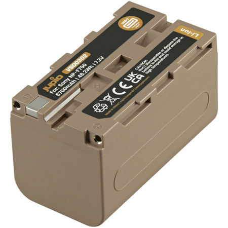 Jupio NP-F750 48.2Wh 7.2V 6700mAh USB-C Lithium-ion Battery