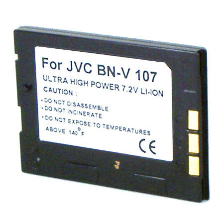 JVC BVN107U Lithium-ion Battery for GR-DVP3, 7.2V