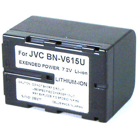 JVC BNV-615 Lithium-Ion Battery for the DVL-9500 / 9800 Camcorders, 2 Hour, 1540mah