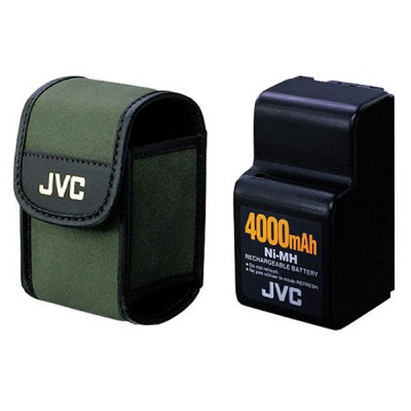 JVC BNV-840 4000mah Nickel Metal Hydride Battery, 3-5 Hours, with Pouch and DC Coupler