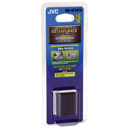 JVC BNVF-707 Data Battery for the GRD-250, 270, 295 and GRDF-430, 450, 550 Camcorders and Everio G Digital Media Cameras