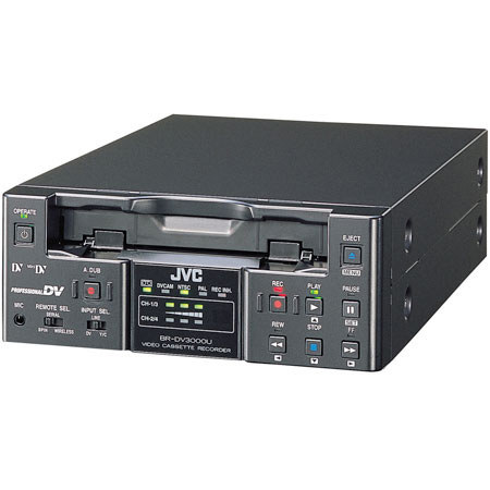 JVC BR-DV3000U Pro DV Cmpt Editing VTR, RS-422, SMPTE