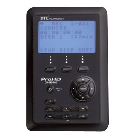 JVC DR-HD100-40 FireStore Hard Disk Recorder with 40GB Storage Capacity for the GY-HD100 Professional Camcorder.