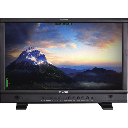JVC DT-N24H 23.8" Full HD Broadcast Studio LED Monitor, 1920x1080
