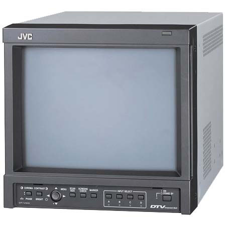 JVC DT-V100CGU 10" Multi-Format Professional CRT Video Editing Monitor.