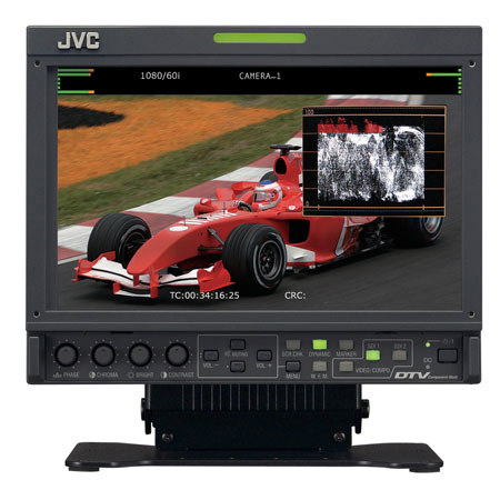 JVC DT-V9L3DY 9" Broadcast Studio Monitor