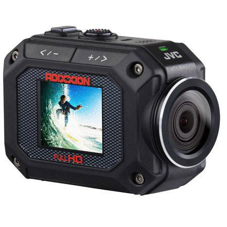 JVC GC-XA2 ADIXXION Action Camera, Bundle w/16GB Card, Handle Mount & Bar Mount