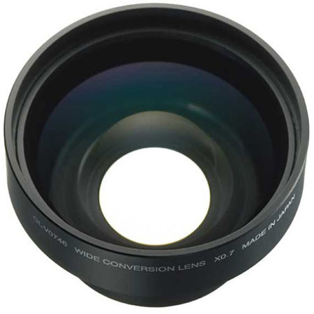 JVC 0.7x Wide Conversion Lens for Full HD Camcorders, 46mm. #GLV0746US