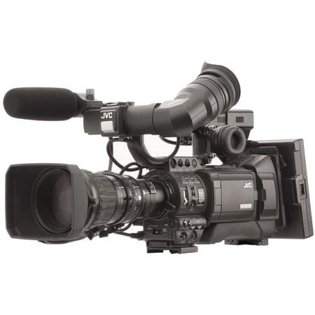 JVC GY-HD200U HD Mini DV Camcord w/3.5" LCD, 16x Opt Zm