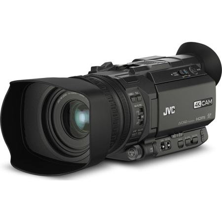 JVC GY-HM170U 4KCAM Compact Handheld Camcorder with Integrated 12x Lens