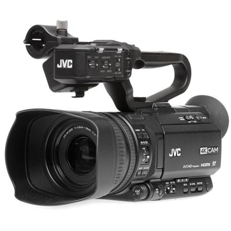 JVC GY-HM180 12.4MP 4K Ultra HD Camcorder, 12x Optical Zoom