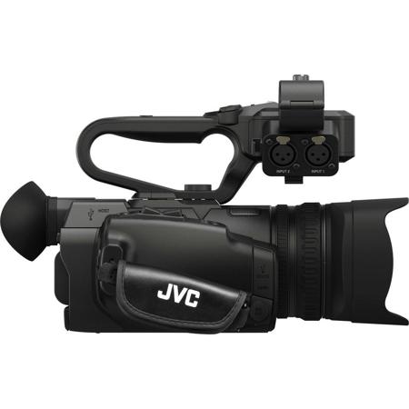 JVC GY-HM200U 4KCAM Compact Handheld Camcorder with Integrated 12X