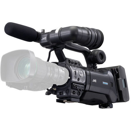 JVC JVC GY-HM750 ProHD Compact Shoulder Camcorder without Lens, 1/3" Progressive 3CCDs, 4.3" LCD Monitor, 4:2:2 Color Space (1915 Hours)