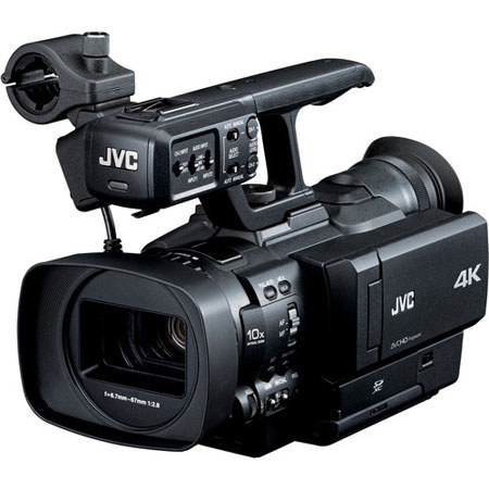 JVC GY-HMQ10U 4K Compact Handheld Camcorder