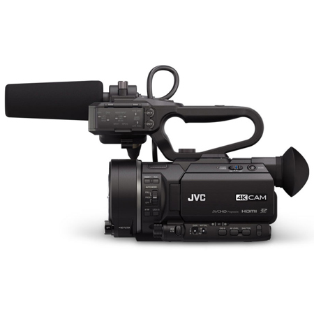 JVC GY-LS300CHU 4KCAM Handheld Camcorder, 4K Super 35 CMOS sensor