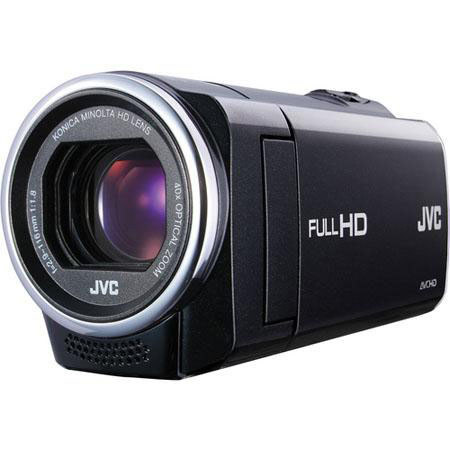 JVC HD Everio GZ-E10 PAL Camcorder, Black