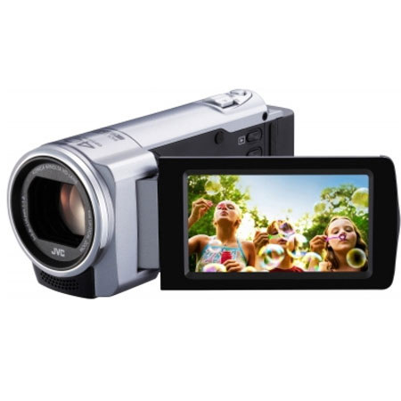 JVC HD Everio GZ-E10 PAL Camcorder, Silver