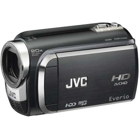 JVC Everio GZ-HD300B 60GB Hard Disk Digital Media Camcorder Kit, - Black - with Spare BNVF-815 Type Lithium-ion Battery, Camcorder Case, Mack Two Year exteneded video Warranty, Tiffen 30.5mm UV Glass Filter