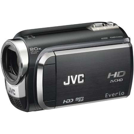 JVC Everio GZ-HD320B 120GB HDD Media Camcorder,Onyx Blk