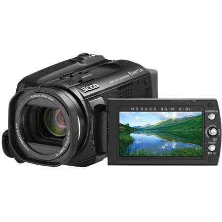 JVC Everio GZ-HD6US Internal 120GB Hard Drive Camcorder, 2.8" LCD Screen, 10x Optical Zoom, 200x Digital Zoom, Black