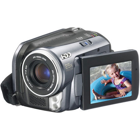 JVC Everio GZ-MG30US Internal 30GB Hard Drive Camcorder, 2.5" LCD Screen, 25x Optical Zoom