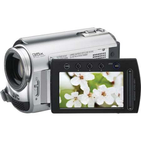 JVC Everio GZ-MG330HUS Internal 30GB Hard Drive Camcorder,"STORE DEMO" 2.7" LCD Screen, 35x Optical Zoom, 800x Digital Zoom, Silver