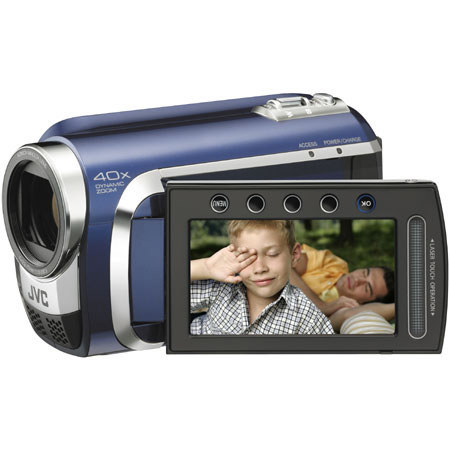 JVC Everio GZ-MG630A 60GB HDD Media Camcrd, Sapphire Bl