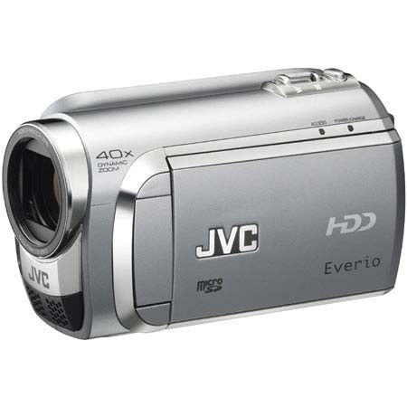 JVC Everio GZ-MG630S 60GB Hard Disk Digital Media Camcorder Kit,- Silver - with Spare BNVF-815 Type Lithium-ion Battery, Camcorder Case, Mack Two Year exteneded video Warranty, Tiffen 30.5mm UV Glass Filter